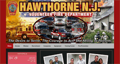 Desktop Screenshot of hawthornefire.org